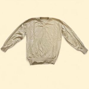 Classic Cream Sweater for Women